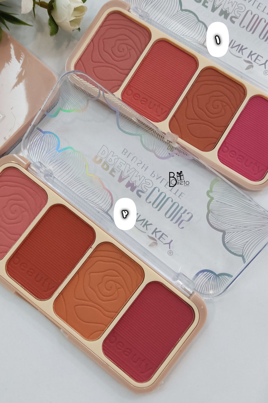 رژگونه چهار رنگ