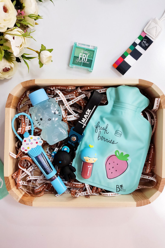 باکس هدیه آبی