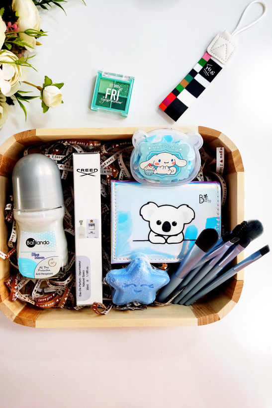 باکس هدیه آبی