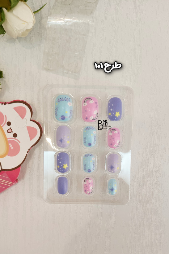 ناخن مصنوعی کودکانه