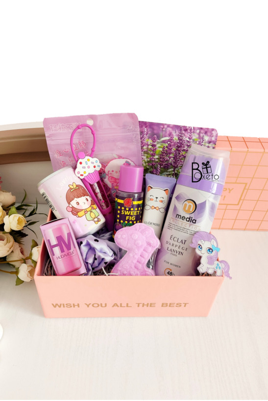 باکس هدیه بنفش