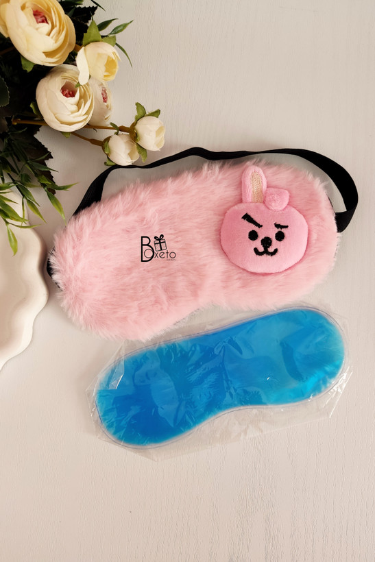 چشم بند فانتزی صورتی