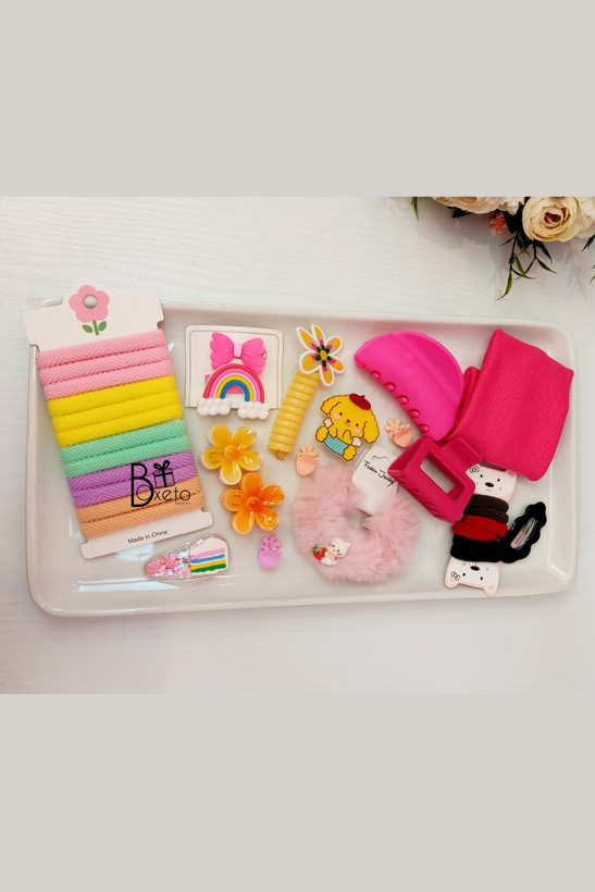 پک هدیه گلسر و کلیپس