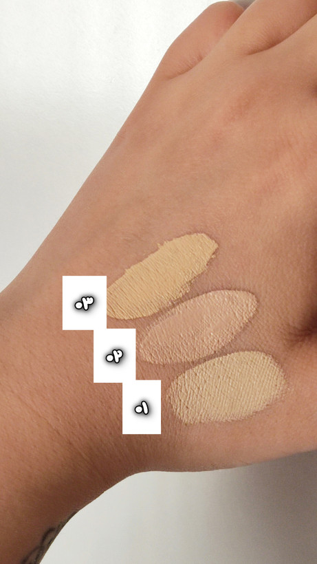 رنگ بندی کانسیلر