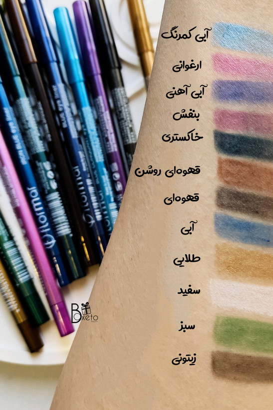 رنگ بندی مداد شمعی