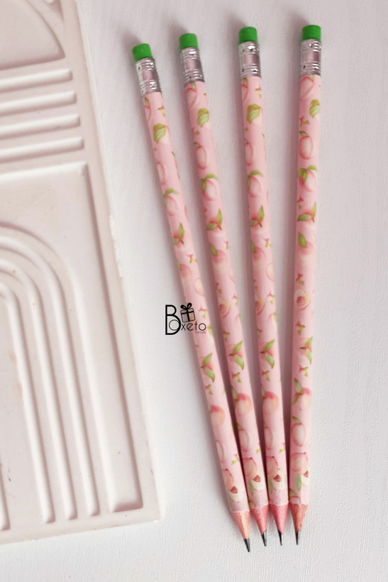 مداد با طرح هلو