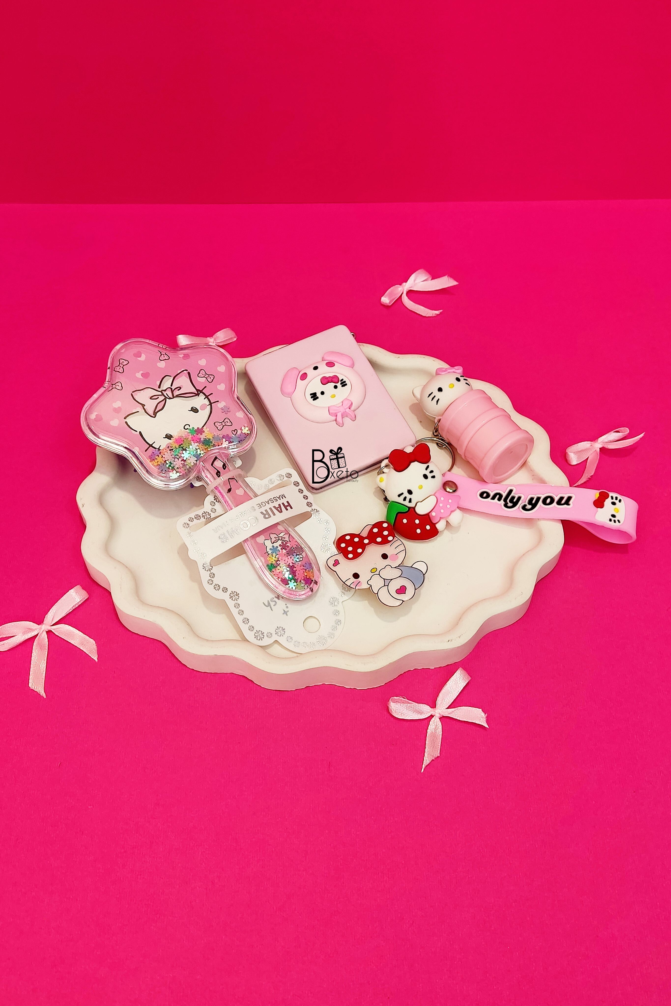 پک هدیه کیتی صورتی