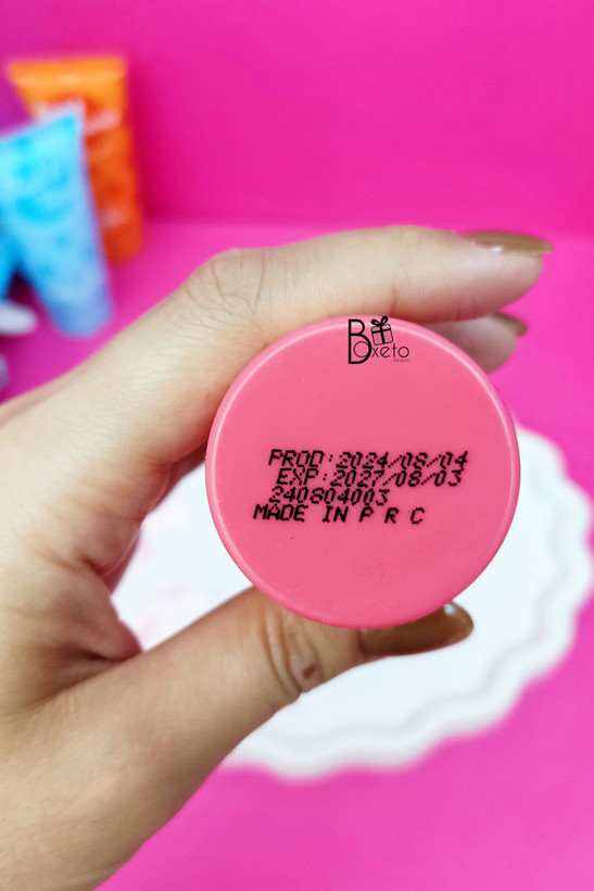 Pink in sweet lotion