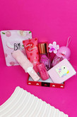 باکس هدیه صورتی آرایشی بهداشتی