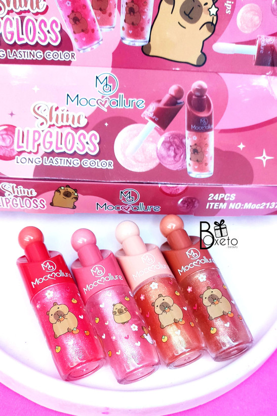 لیپ گلاس در ۴ رنگ