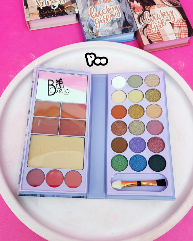 پالت سایه رژ و رژگونه