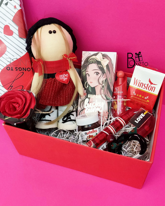 باکس هدیه قرمز