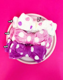 هدبند حوله ای برای روتین پوستی