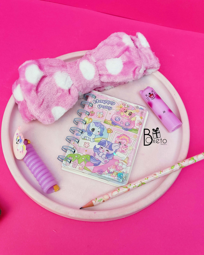 پک هدیه صورتی دخترانه